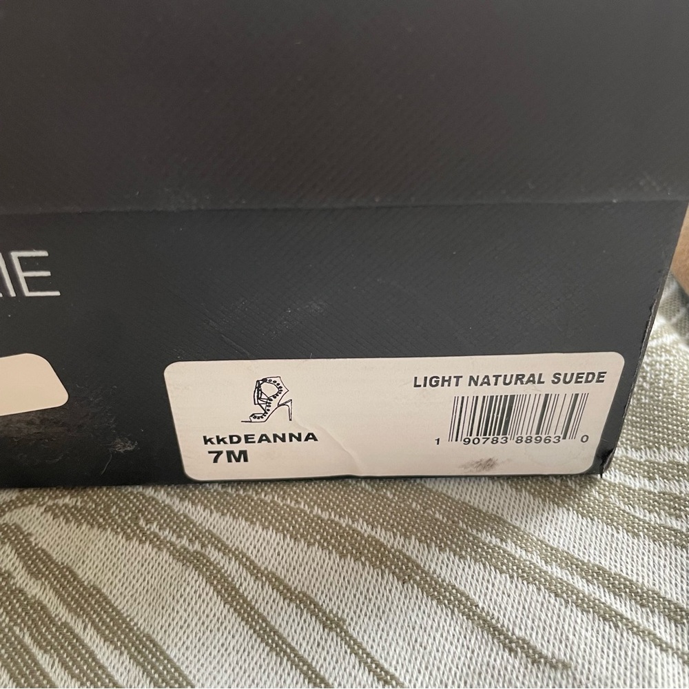 Kendall + Kylie Deanna Lace-Up Suede Heels - Picture 7 of 8